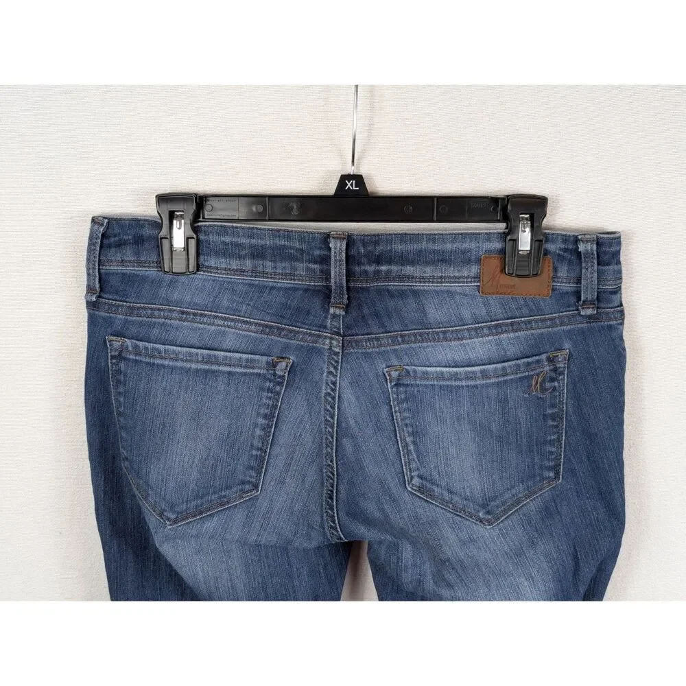 Mavi Bella Low Rise Skinny Boot Jeans Blue Women's Size 28